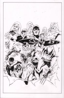 Jae Lee | Giant-Size X-Men #1 Cover Homage Commission - Signed | Anthony’s Comic Book Art