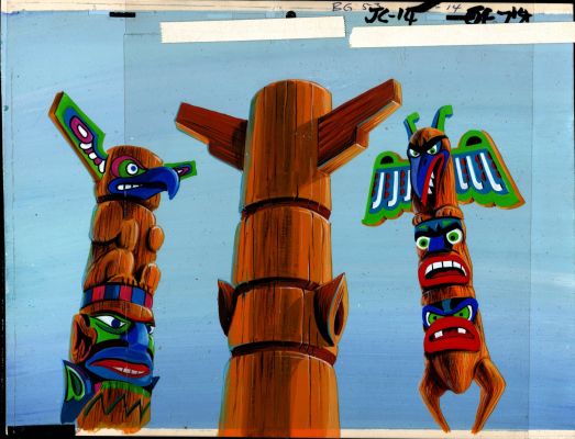 Unknown a Artist | Journey To the Center of the Earth Cel 1967 (Episode #10: Totem!) | Romitaman