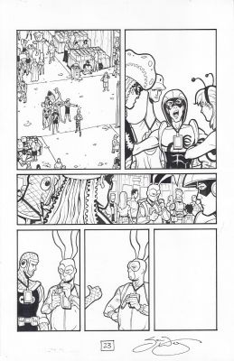 Sean Wang | The Tick’s Comic Con Extravaganza Issue 01 Page 23 | Splash Page