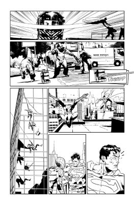 Jorge Jimenez | Superman / Spider-Man Page 12 | ComiConArt