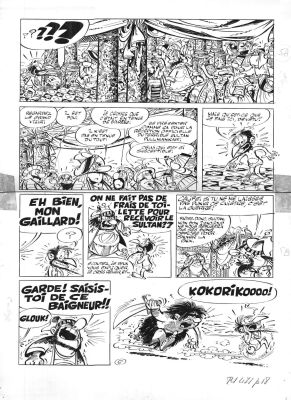 Tabary Jean | Planche originale 5 de IZNOGOUD - Le talisman du Tartare - Tome 5 par JEAN TABARY | Galerie Napoléon