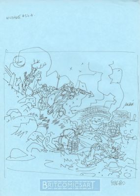 Duncan Fegredo | Hellboy: Wild Hunt 2 Pg 1 Prelims X 2 By Duncan Fegredo Issue 2 Page 14 | BritComicsArt