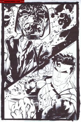 Dan Mora | Covers / Pinups Issue Dc K.O. # 5 Page Cover | Kwan Chang