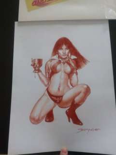 SanjuliÃ n - Dessin original Vampirella - (2006) | Catawiki