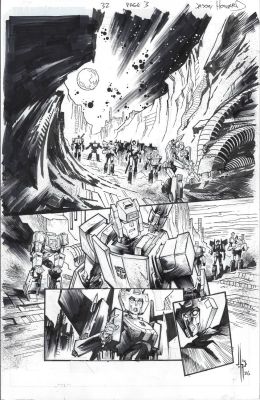 Jason Howard | Transformers (2023 Image) Issue 32 Page 03 | Splash Page
