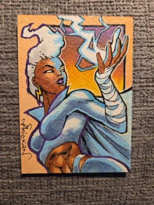 Aniekan Udofia | Sketch Card - Storm X-Men | TDArt