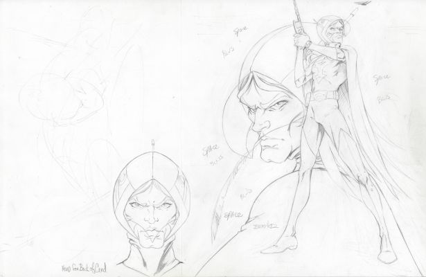 Joe Benitez | Battle of the Planets 2002 Dynamic Forces Gatchaman - Jason Condor Trading Card Art 38 | TDArt