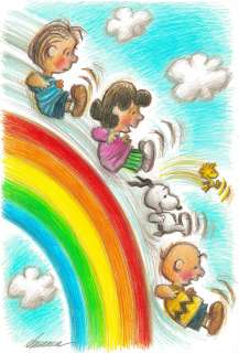 Joan Vizcarra - Snoopy, Charlie Brown & Friends | Corner4art Auctions