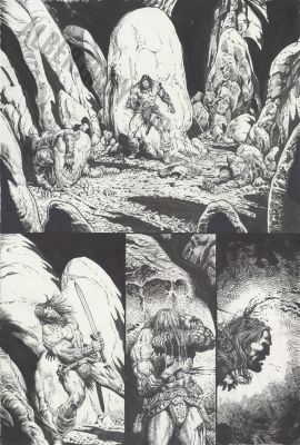 Liam Sharp | Savage Sword of Conan Issue 11 Page 3 | Albert Moy