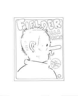 Kevin Huizenga - Fielder 3 - Cover