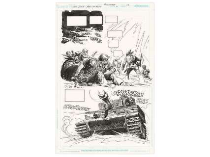 2006 Sgt. Rock, The Prophecy #2 Story Art Page | Weiss Auctions