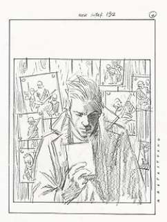 Mastantuono, Corrado - preparatory drawing for the cover of Nick Raider no. 132 | Catawiki