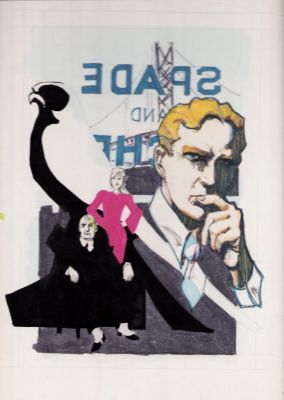Howard Chaykin | Sam Spade Detective Color Art Cover | Anthony’s Comic Book Art