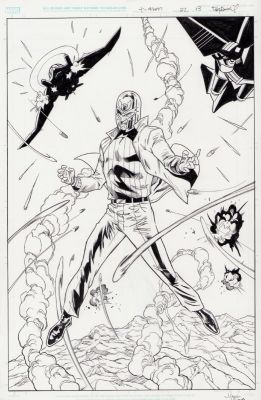 Tony Daniel | X-Men #32 Pg. 13 - Interior Page Magneto - Signed 2026 | Anthony’s Comic Book Art