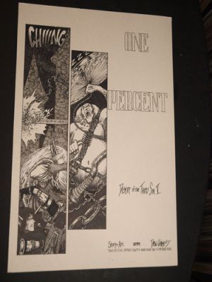 Poison Elves #17 pg 4 ORIGINAL ART Drew Hayes Lusiphur Mulehide EJJA!!!!!!!