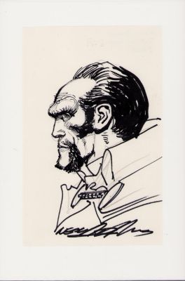 Neal Adams | Ra’s Al Ghul Pencil + Ink Art Commission - Signed | Anthony’s Comic Book Art
