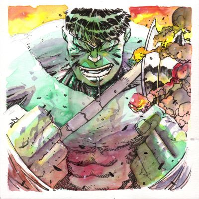Mike Henderson | World War Hulk | Comic Art House