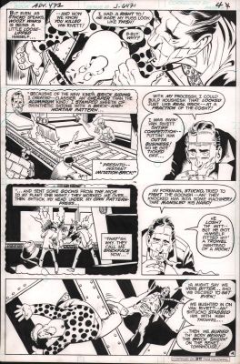 Bob Smith, Joe Staton | Adventure Comics #471 P.4 - Origin of Brickface - 1980 | Anthony’s Comic Book Art