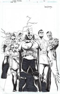 Leandro Fernandez | Batman Gotham By Gaslight a League For Justice Issue 06 Page 32 | Splash Page
