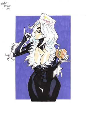 Roi Mercado | Black Cat | Next Comic Art