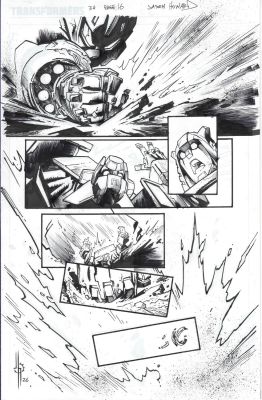 Jason Howard | Transformers (2023 Image) Issue 34 Page 16 | Splash Page
