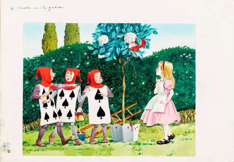 Tony Wolf (Antonio Lupatelli) - "Alice in Wonderland", 1968 | Urania Casa d’Aste