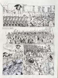 Osi André/Napoléon. Planche originale n°37 du T2 "Le… | Dagoty