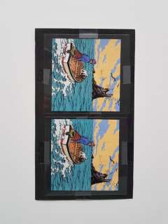 Rodier, Yves - 2 illustrations 3D + Celo - Tintin et l’ÃŽle Noire (1995) | Catawiki