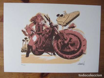 DANIEL ACUÑA - SERIGRAFIA FIRMADA Y NUMERADA