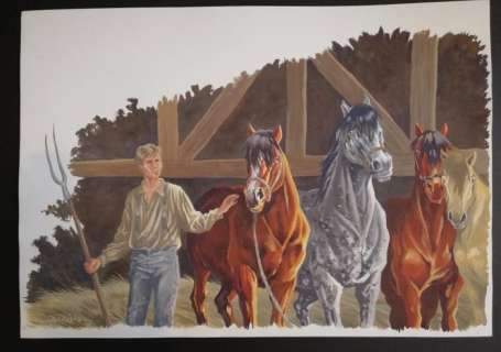 Roels, Benoit - Gouache originale - (2005) | Catawiki