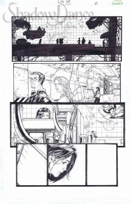 Carlos D’anda, Richard Bennett | Divine Intervention: Wildcats #1 Page 10 By Carlos D’anda (1999) | ComicArtFans Classifieds