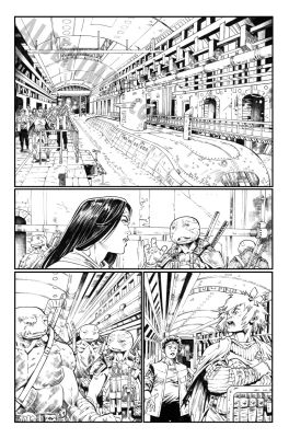 Esau And Isaac Escorza | Tmnt: the Last Ronin II Re-Evolution Issue 4 Page 23 | Albert Moy