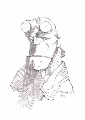 Mike Mignola – Hellboy Illustration | Berserker Art