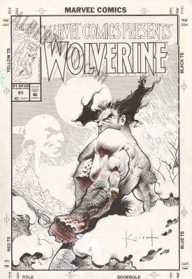 Sam Kieth - Marvel Comics Presents Issue 95 Page Cover