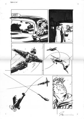Jacob Phillips | The Peril of the Brutal Dark: an Ezra Cain Mystery Issue 05 Page 20 | Splash Page