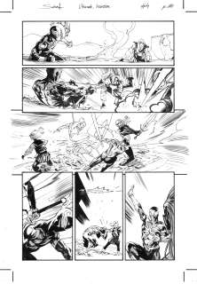 Jonas Scharf | Ultimate Spider-Man: Incursion #4 page 14 | Geoff M Art Sales