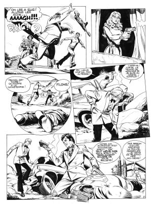 Marcello Rafael Carlo | Planche originale 11 AMICALEMENT VOTRE histoire courte Pif 341 | Galerie Napoléon