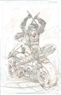 Ryan Benjamin | Gotham City Garage #4 Cover By Ryan Benjamin 1500 | ComicArtFans Classifieds