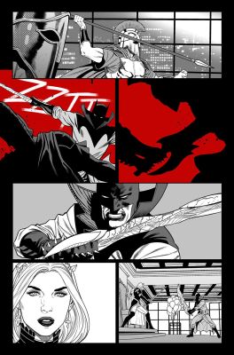 Daniel Sampere | Wonder Woman #31 Page 15 | Black Diamond