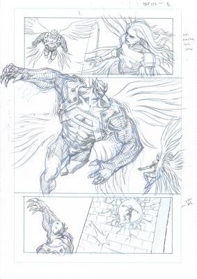 Fernando Blanco | THUNDERBOLTS #123 P. 15 (prelim) | The Green Room