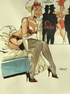 Meynet, Félix - Dessin original en couleurs - Â« Le Lido...C’est Magnifique Â» | Catawiki