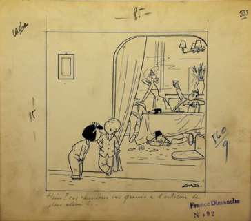Gad (Claude Georges Gadoud dessinateur 1905/1991) - dessin… | Arthema Auction