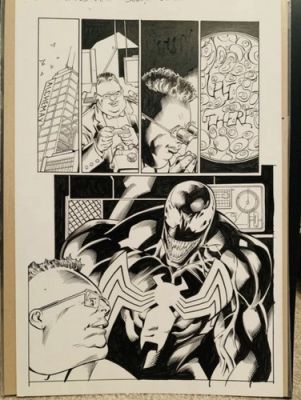 Venom#165 page 11 Lethal Protector Mark Bagley original art Spider-man | eBay US (Buy It Now)
