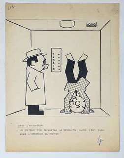 Lot de Trois Dessins... | Lot de trois dessins de presse. - Lionel (XXe) "Dans... | Art Richelieu