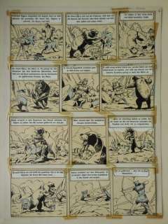 Bessy - Originele pagina - De angst van Bessy (Nr. 8) - Page volante - in inkt - (1955) | Catawiki