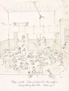 GEORGE BOOTH (1926-2022) (THE NEW YORKER) "Like a duck. Calm and placid on the surface, but peddling like hell. That’s me!" | Swann Galleries