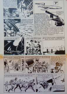 Follet, René - Originele pagina Sus au V1 (p.3) - Kuifje weekblad | Catawiki