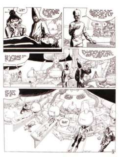 Ribera | LE VAGABOND DES LIMBES LES CHAROGNARDS DU COSMOS Planche originale | Kahn et Associés