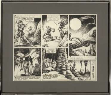 272: Raymond Flash Gordon Sun 1937 original comic art | Russ Cochran