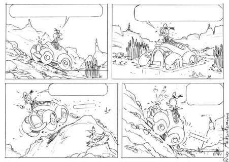 Ferraris, Andrea - Original page - Donald Duck - (2016) | Catawiki